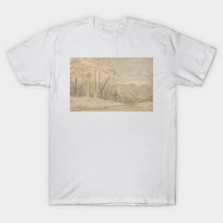 A Woody Landscape by William Blake T-Shirt